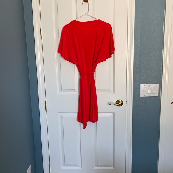 Fire Red Dress - Picture 2 of 6